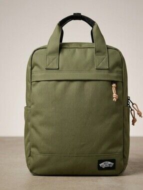 🔥NEW! Vans Camden Loden Green Backpack NWT